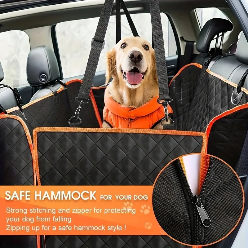 Hamaca de Coche Impermeable Premium para Perros